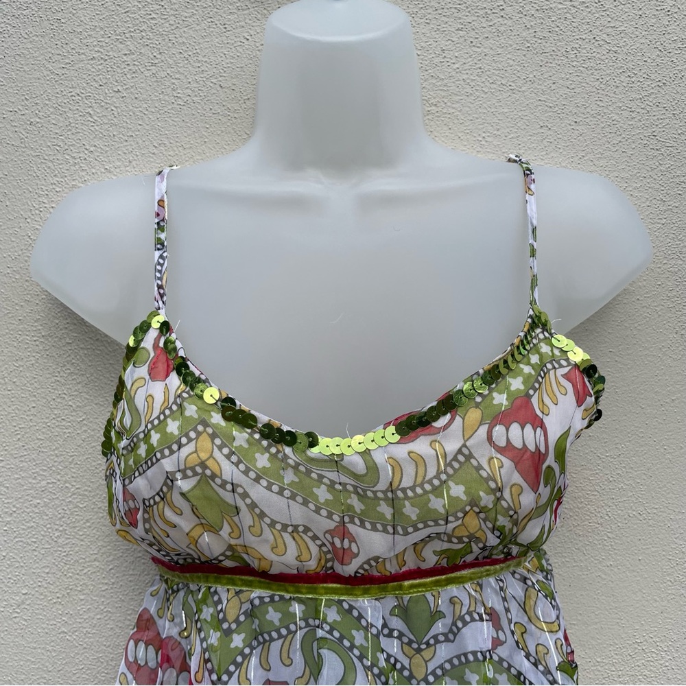 Tramp Multicolor Patterned Camisole - Picture 3 of 6